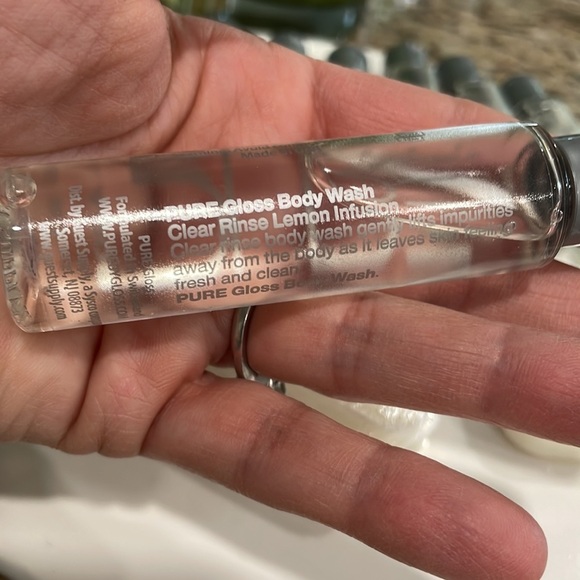 PURE by Gloss Body Bar Lemon Infusion & Body Wash travel lot - Picture 4 of 4